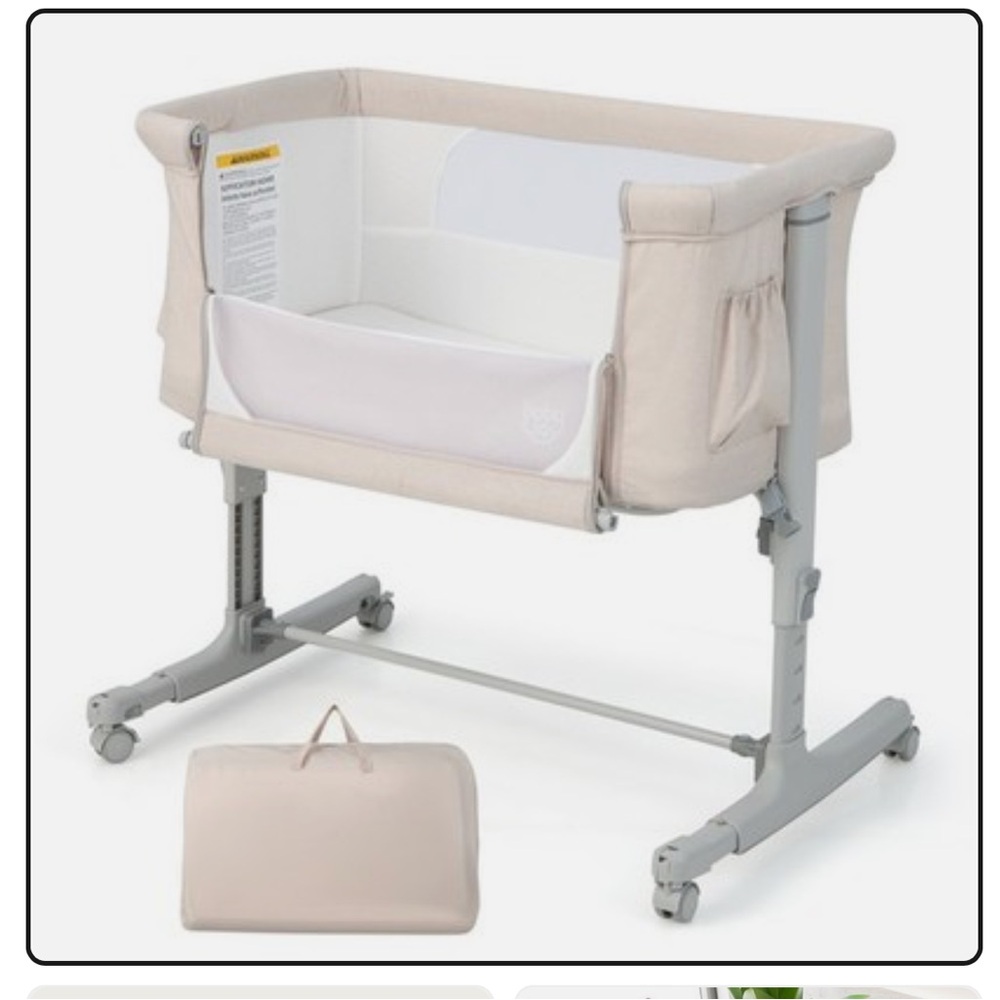 3 in 1 bedside bassinet never used